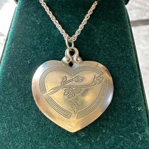 Pewter Heart Pendant